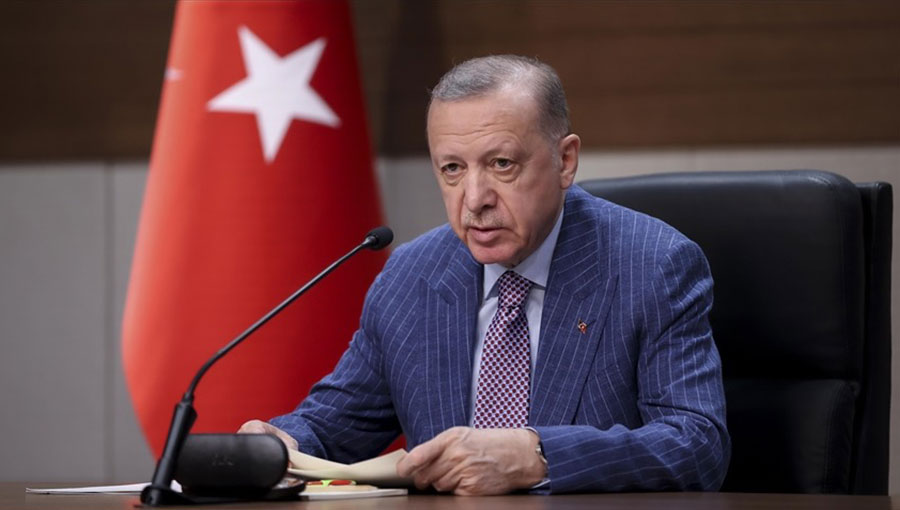 أردوغان: يجب إنهاء الاستفزازات الإسرائيلية ثم بناء سلام حقيقي بالمنطقة