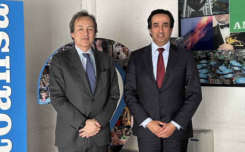 سفير الكويت بروما ومدير عام «أنسا» يؤكدان أهمية التعاون الإعلامي في ...