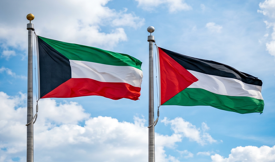 فلسطين تدين الاعتداء الذي تعرضت له الكويت بطائرات مسيّرة
